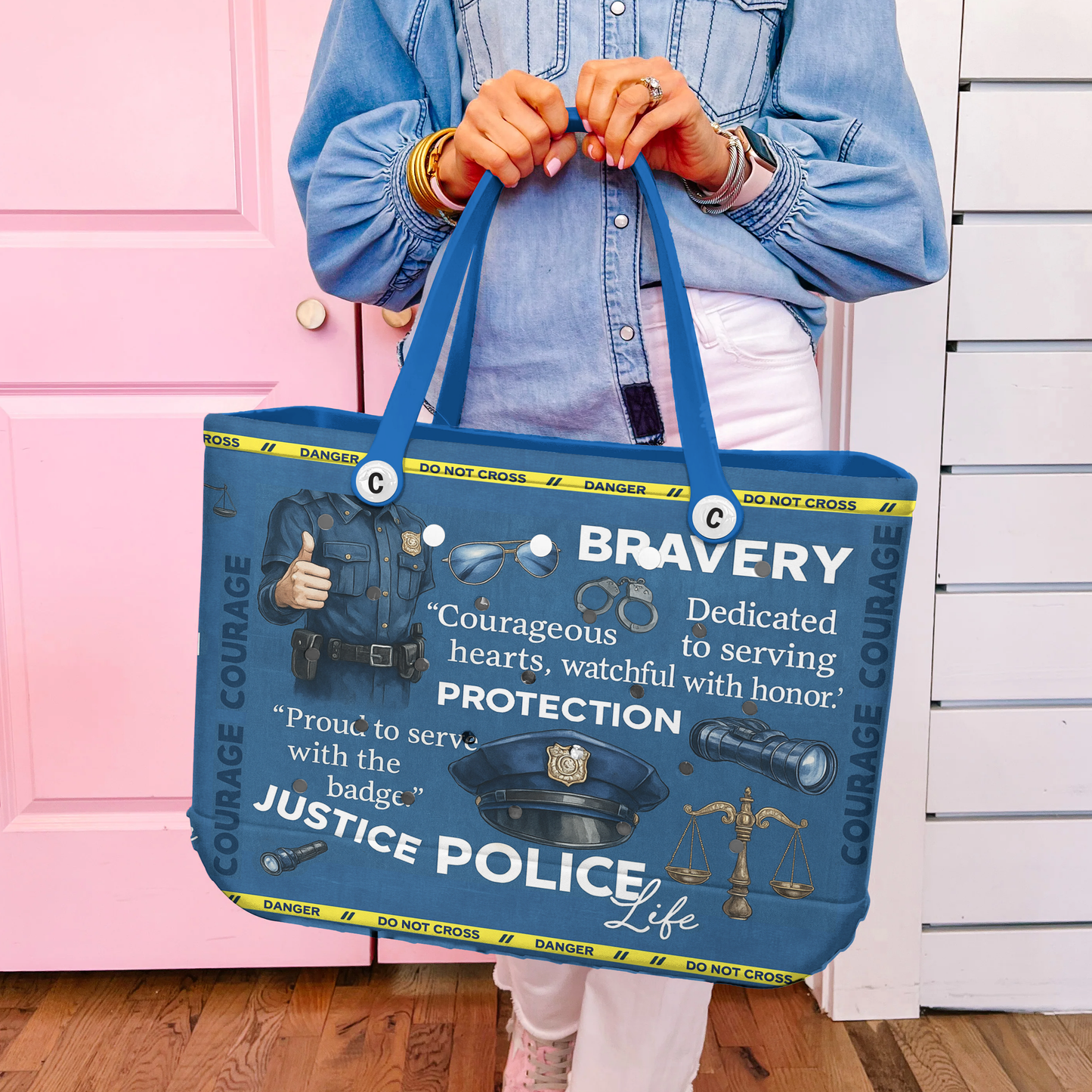 Ceeprints Cee™ Bag Blue Shield