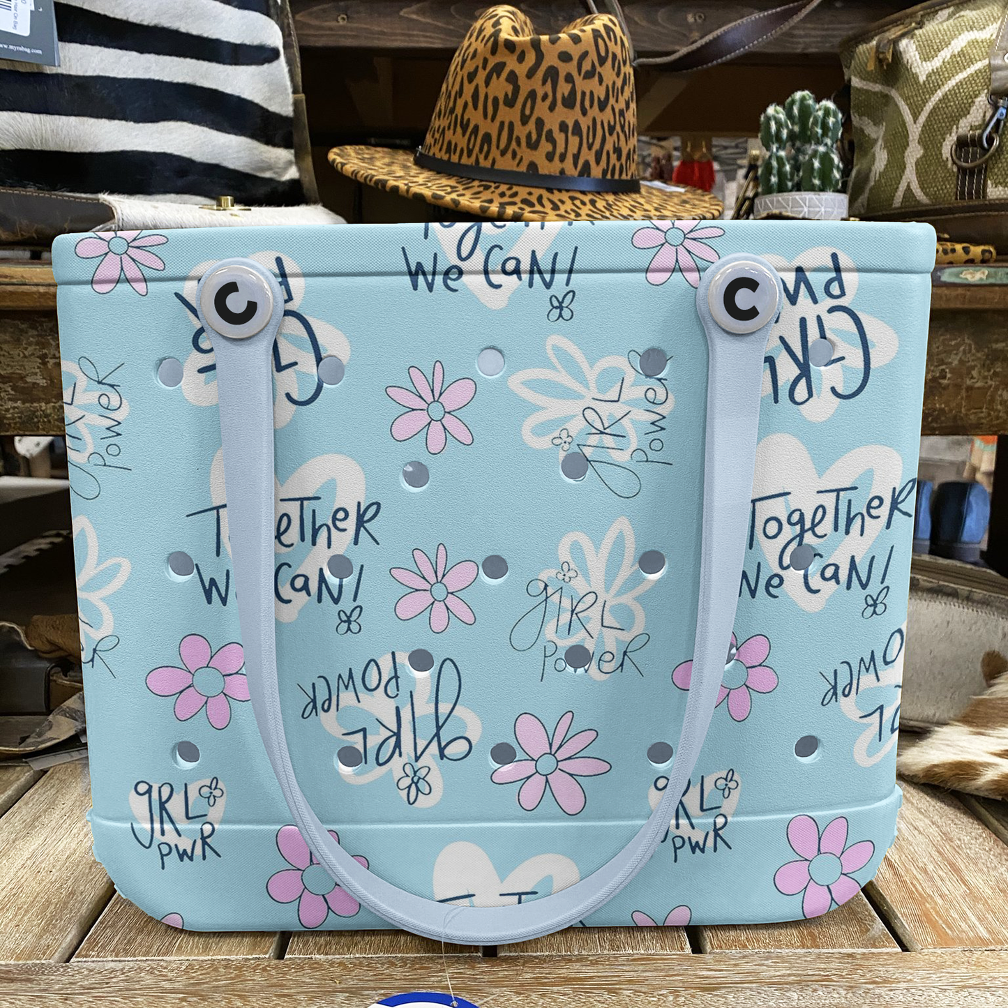 Ceeprints Cee™ Bag Grl Pwr in Blue