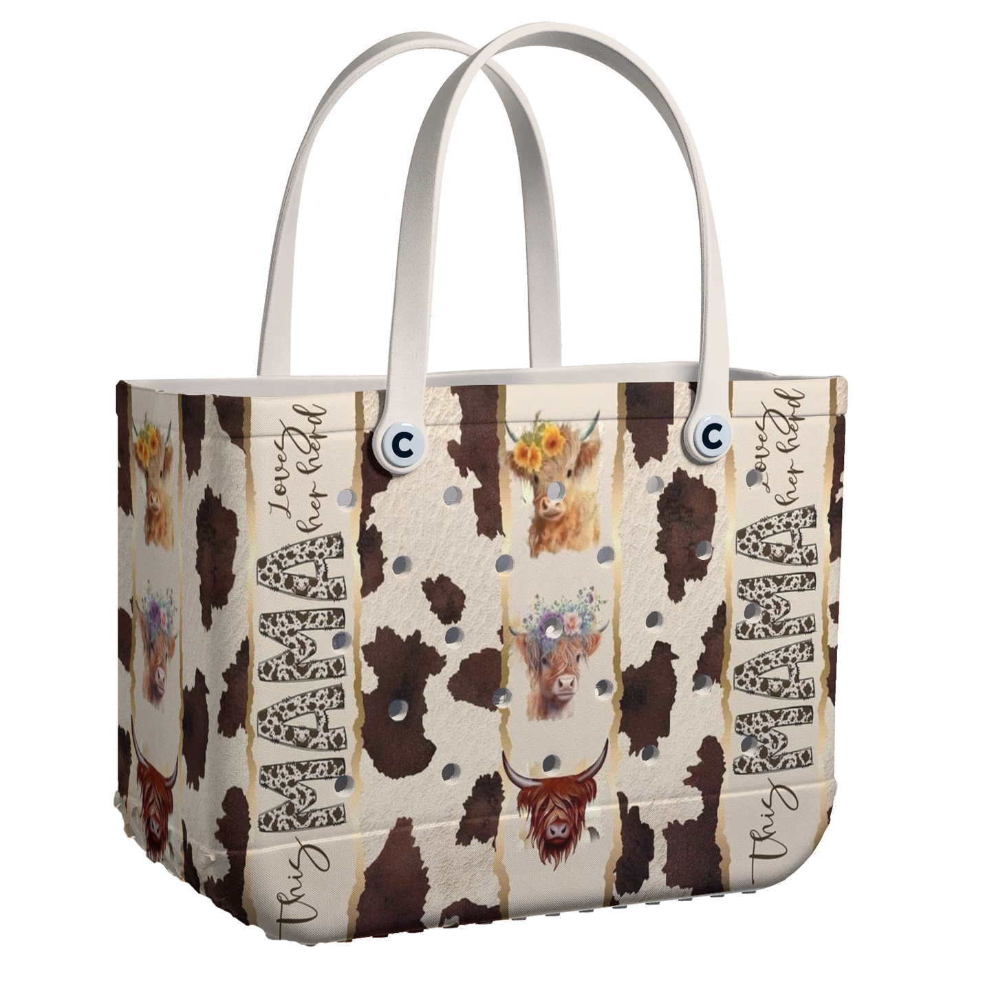 Ceeprints Cee™ Bag Mama loves Her Herd