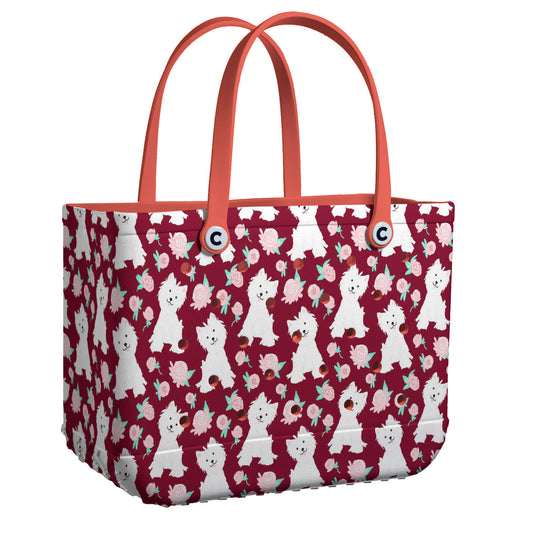 Ceeprints Cee™ Bag Westie Loves Roses