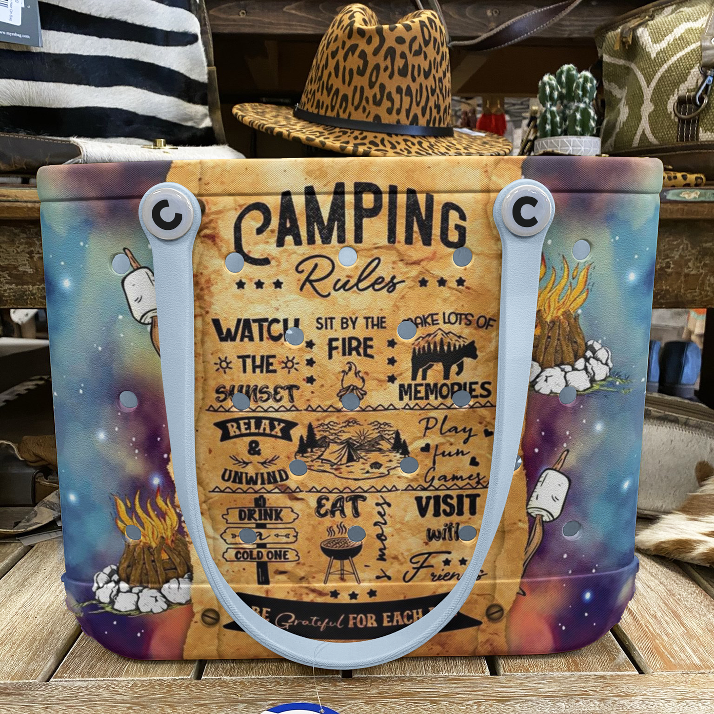Ceeprints Cee™ Bag Camping Rules