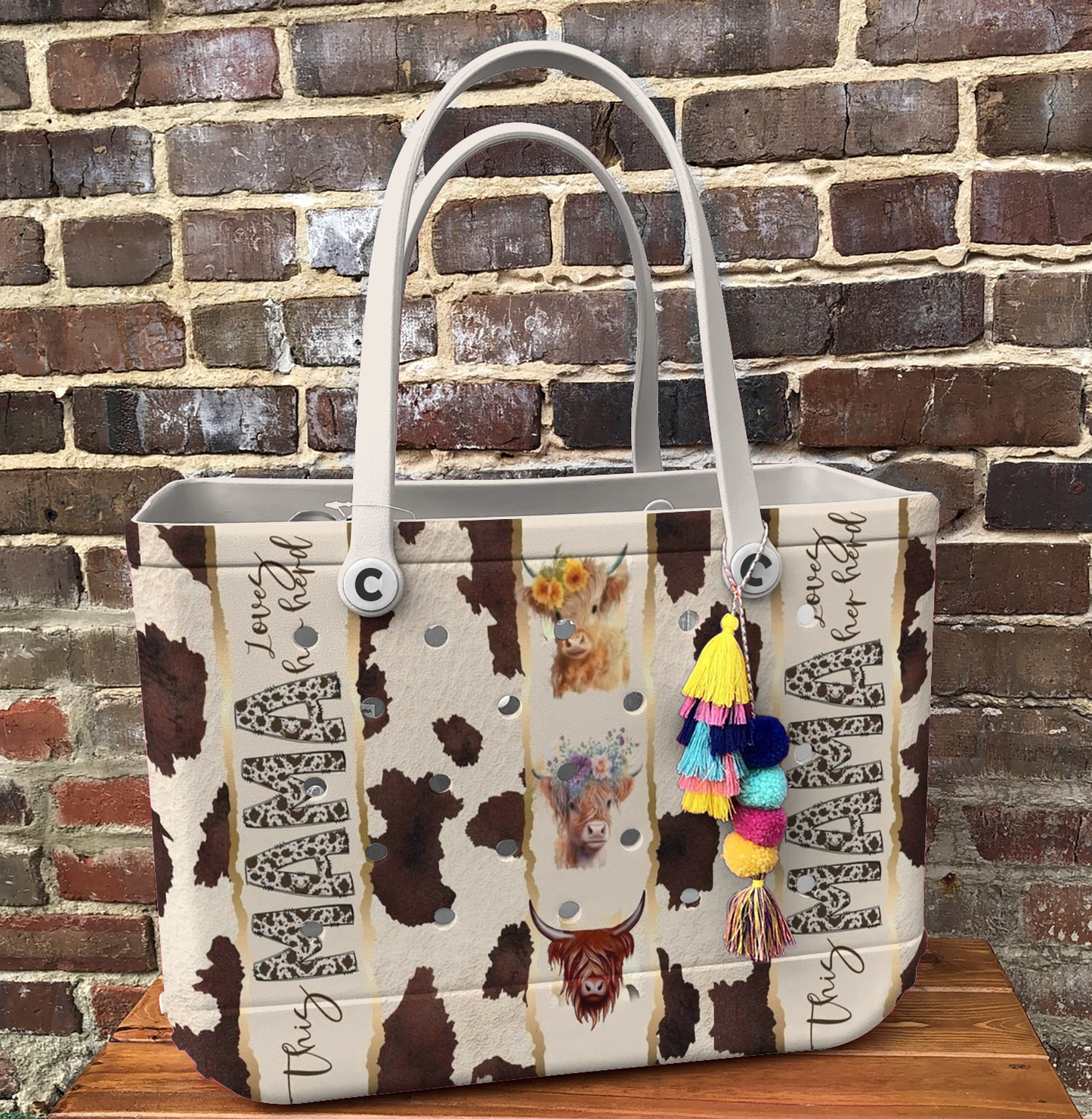 Ceeprints Cee™ Bag Mama loves Her Herd