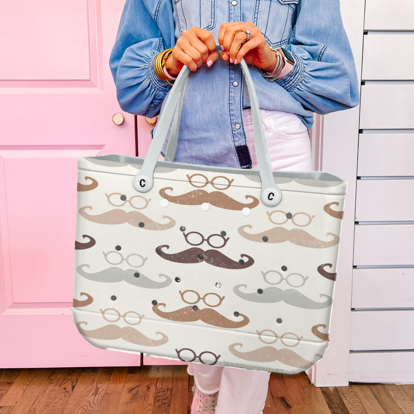 Ceeprints Cee™ Bag Mr. Stache