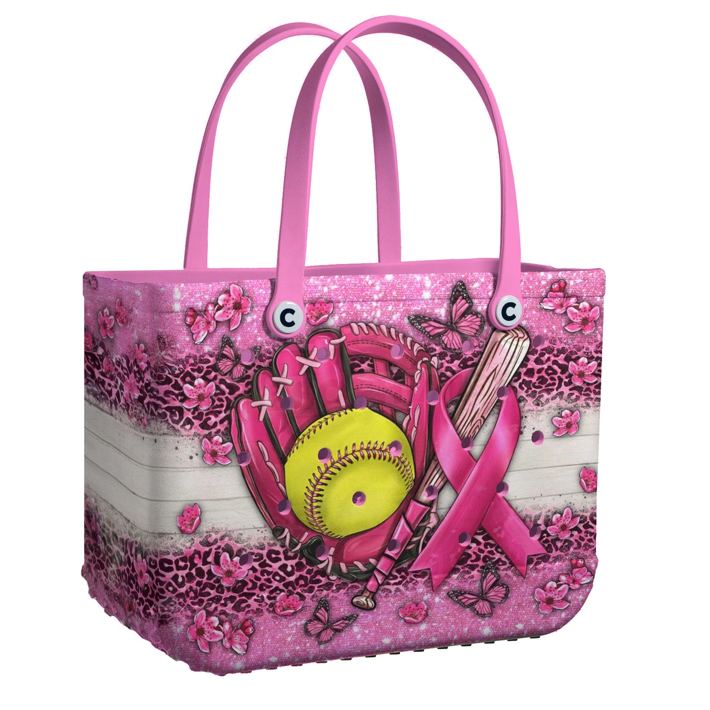 Ceeprints Cee™ Bag Pink Ribbon Pitch