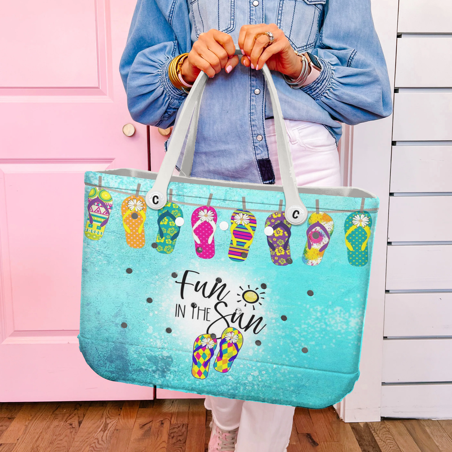 Ceeprints Cee™ Bag Forever Flip Flops