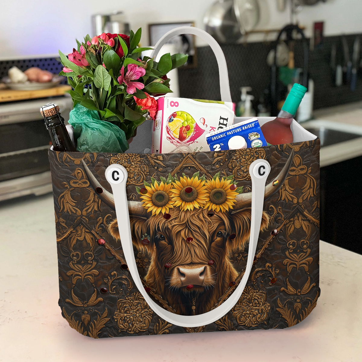 Ceeprints Cee™ Bag The Bloom Beneath Her Horns