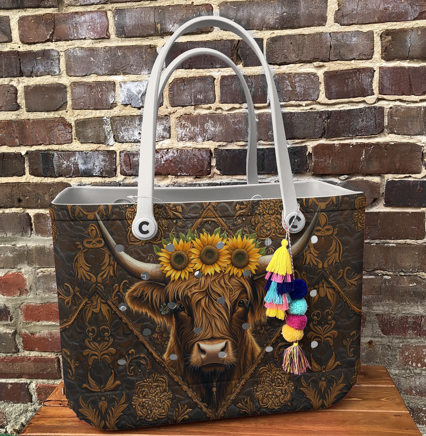 Ceeprints Cee™ Bag The Bloom Beneath Her Horns