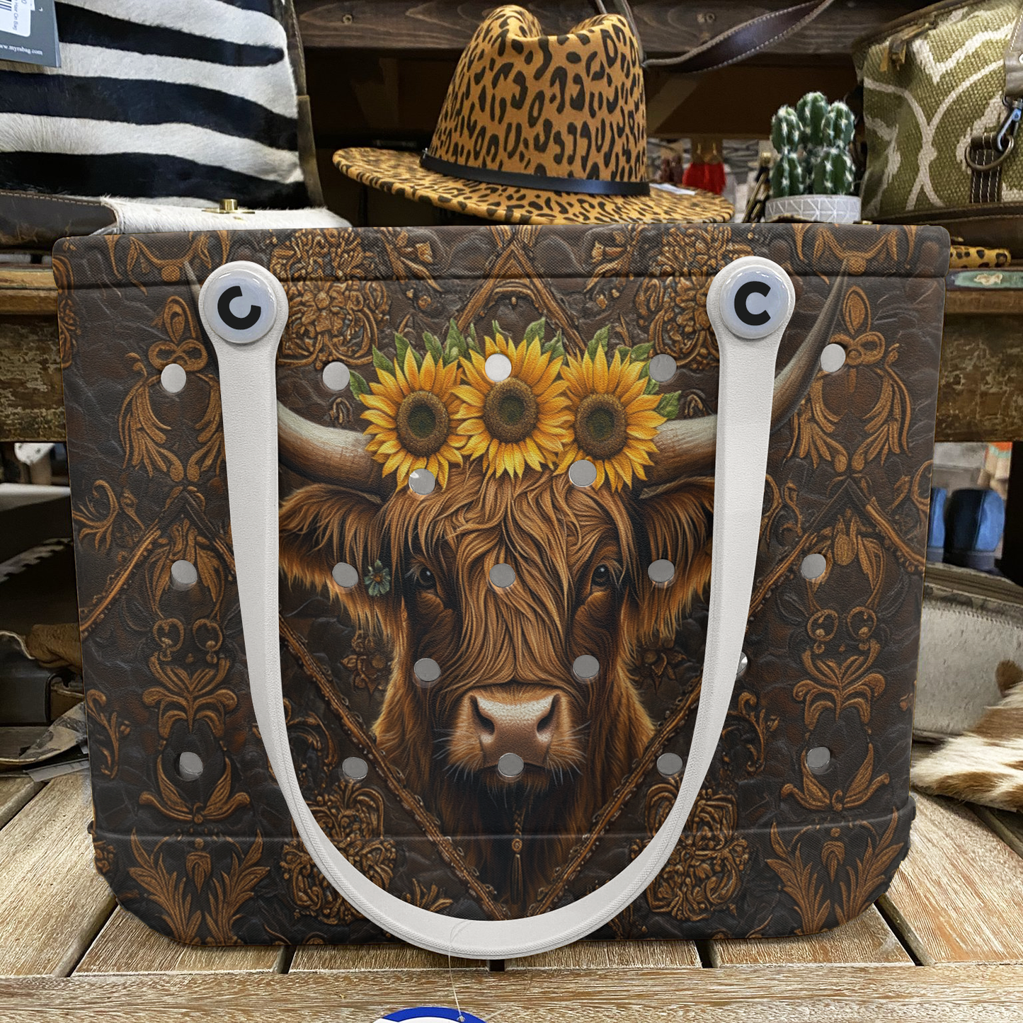 Ceeprints Cee™ Bag The Bloom Beneath Her Horns