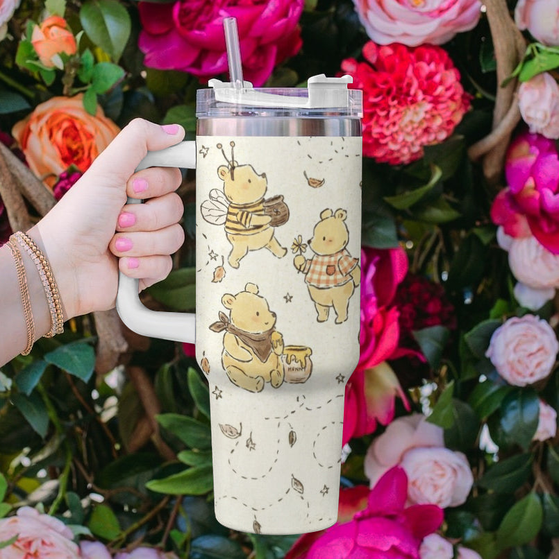 Ceeprints Tumbler Honey Bear Stroll