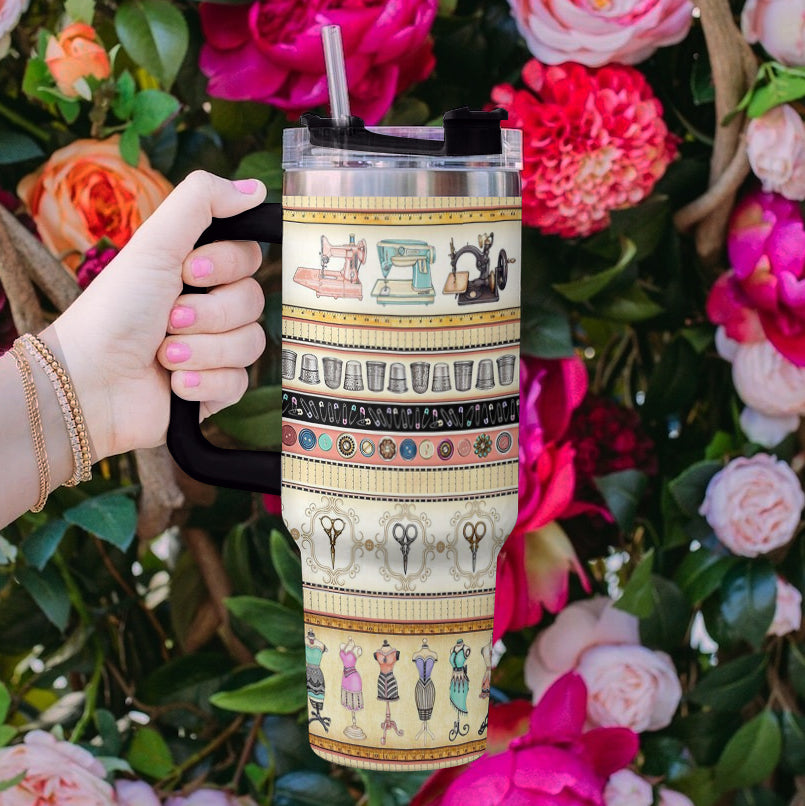 Ceeprints Tumbler Stitch & Sip