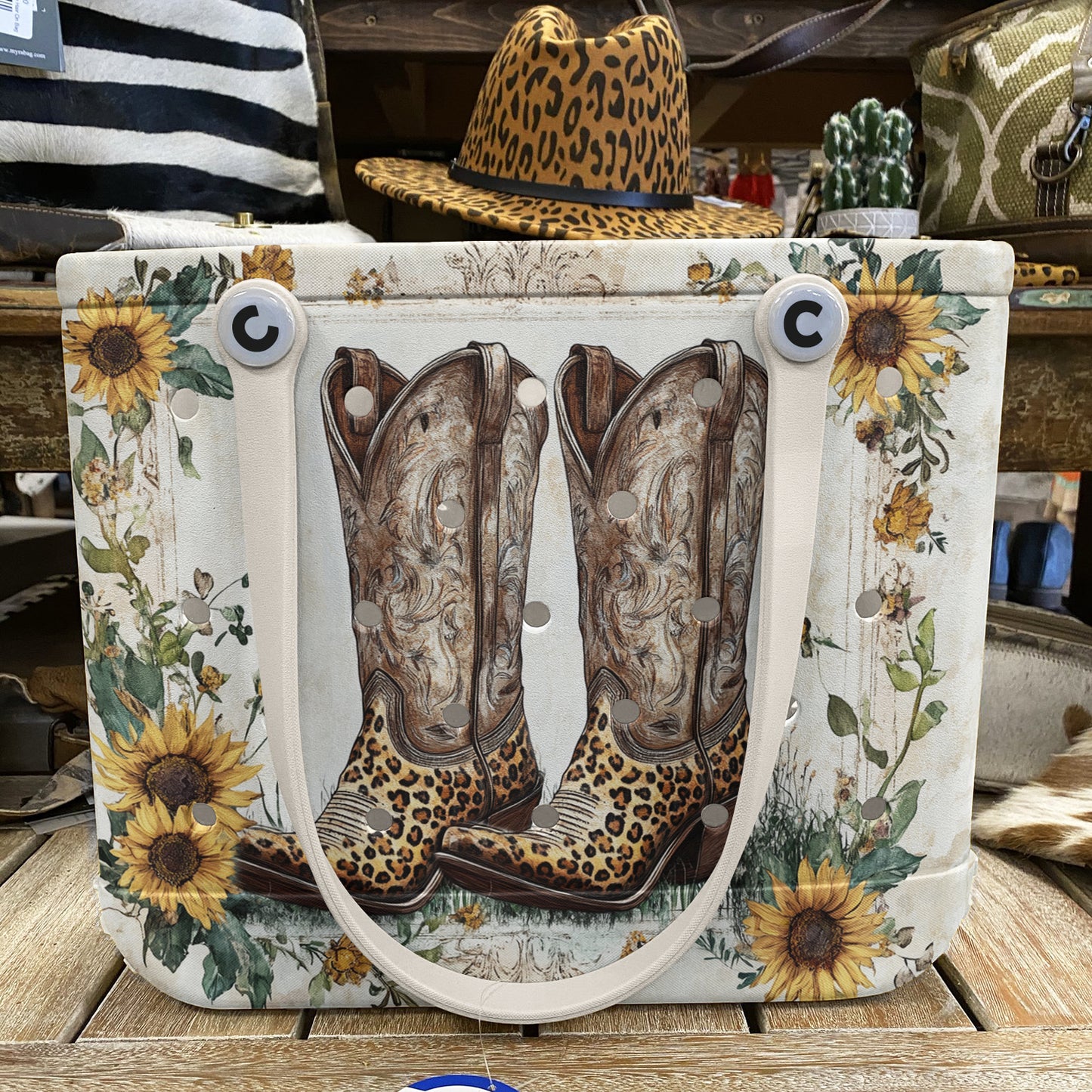Ceeprints Cee™ Bag Boots & Blooms