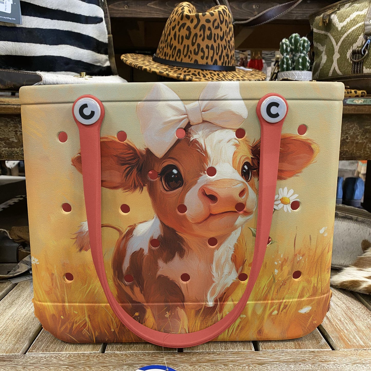 Ceeprints Cee™ Bag Charm Cow