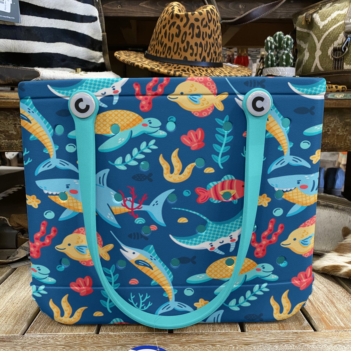 Ceeprints Cee™ Bag Sharks Area