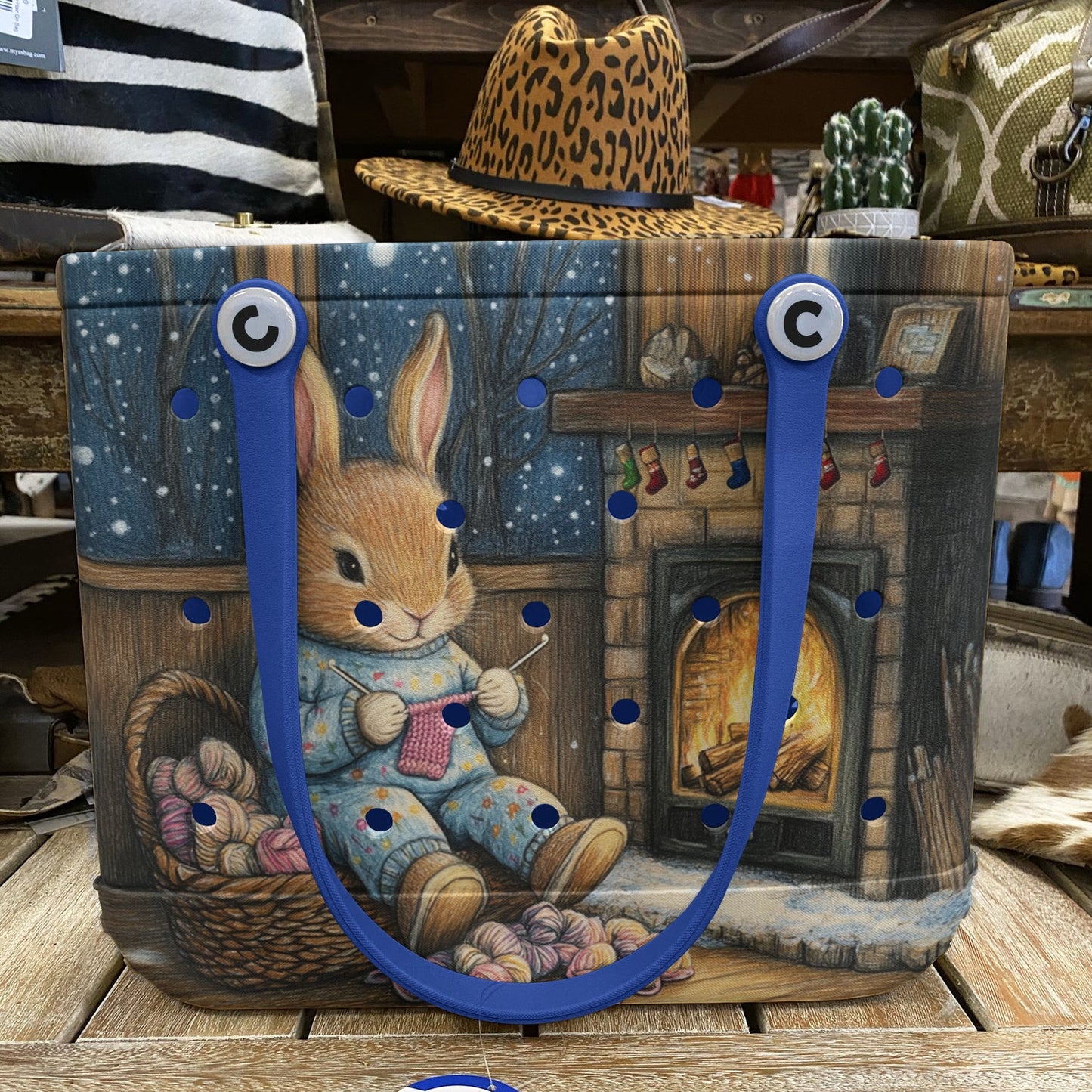 Ceeprints Cee™ Bag Crochet Bunny