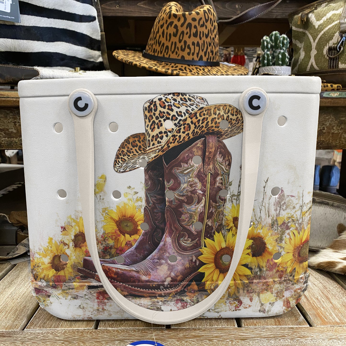 Ceeprints Cee™ Bag Sassy Boots & Leopard Roots