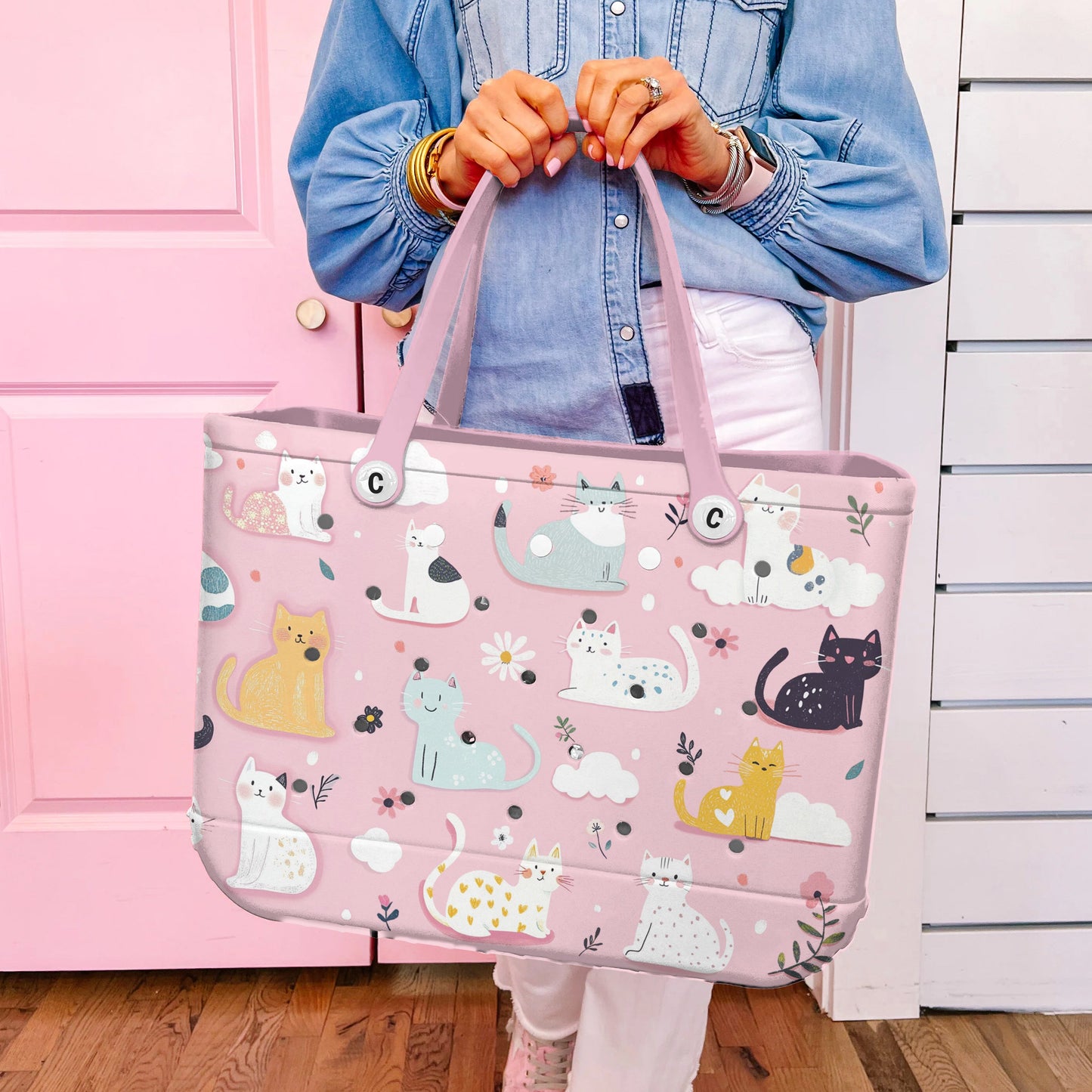 Ceeprints Cee™ Bag Cat On The Clouds