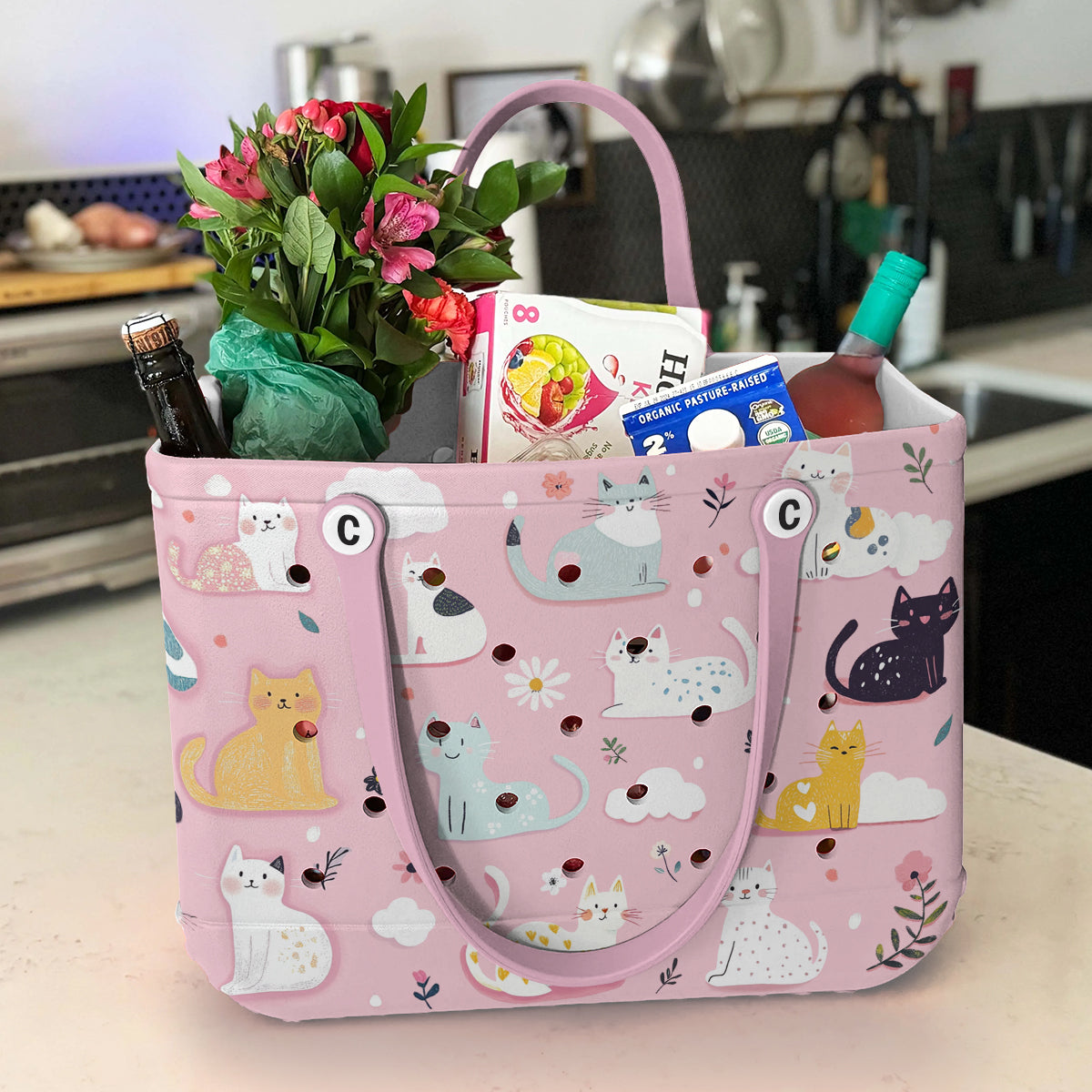 Ceeprints Cee™ Bag Cat On The Clouds