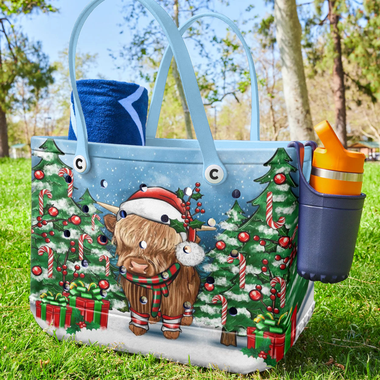 Ceeprints Cee™ Bag Merry Moo-mas