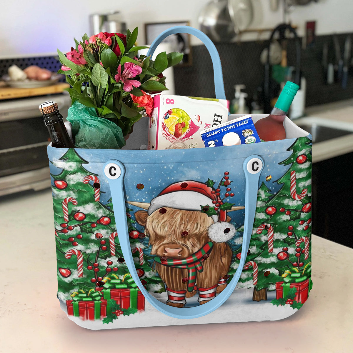 Ceeprints Cee™ Bag Merry Moo-mas