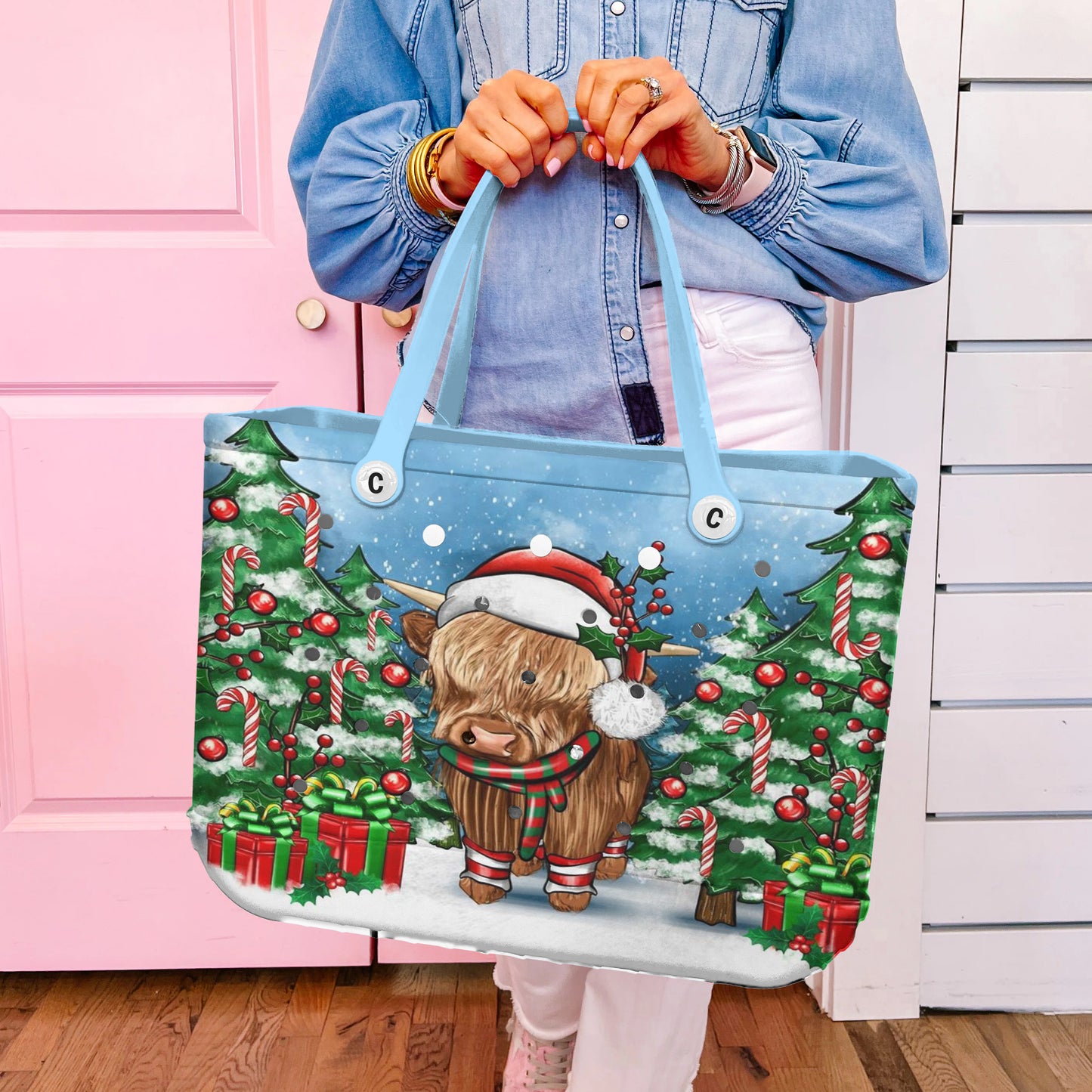 Ceeprints Cee™ Bag Merry Moo-mas