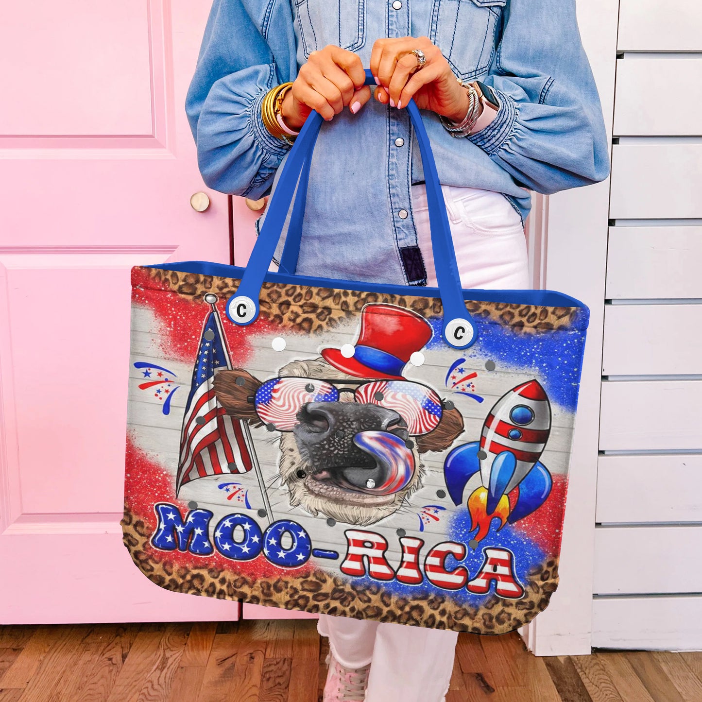Ceeprints Cee™ Bag Moo-Rica