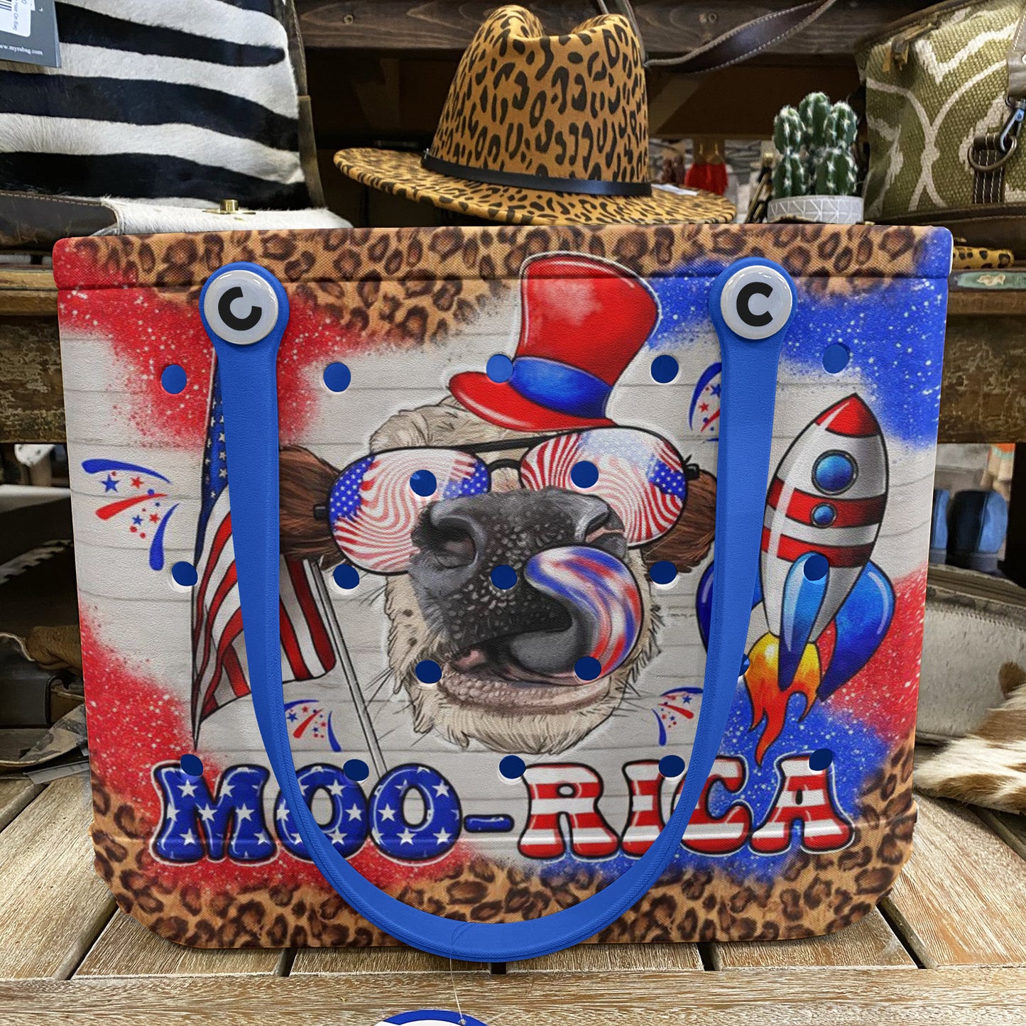 Ceeprints Cee™ Bag Moo-Rica