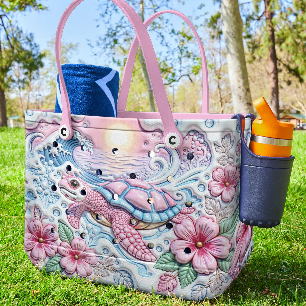 Ceeprints Cee™ Bag Tropical Turtle Bliss