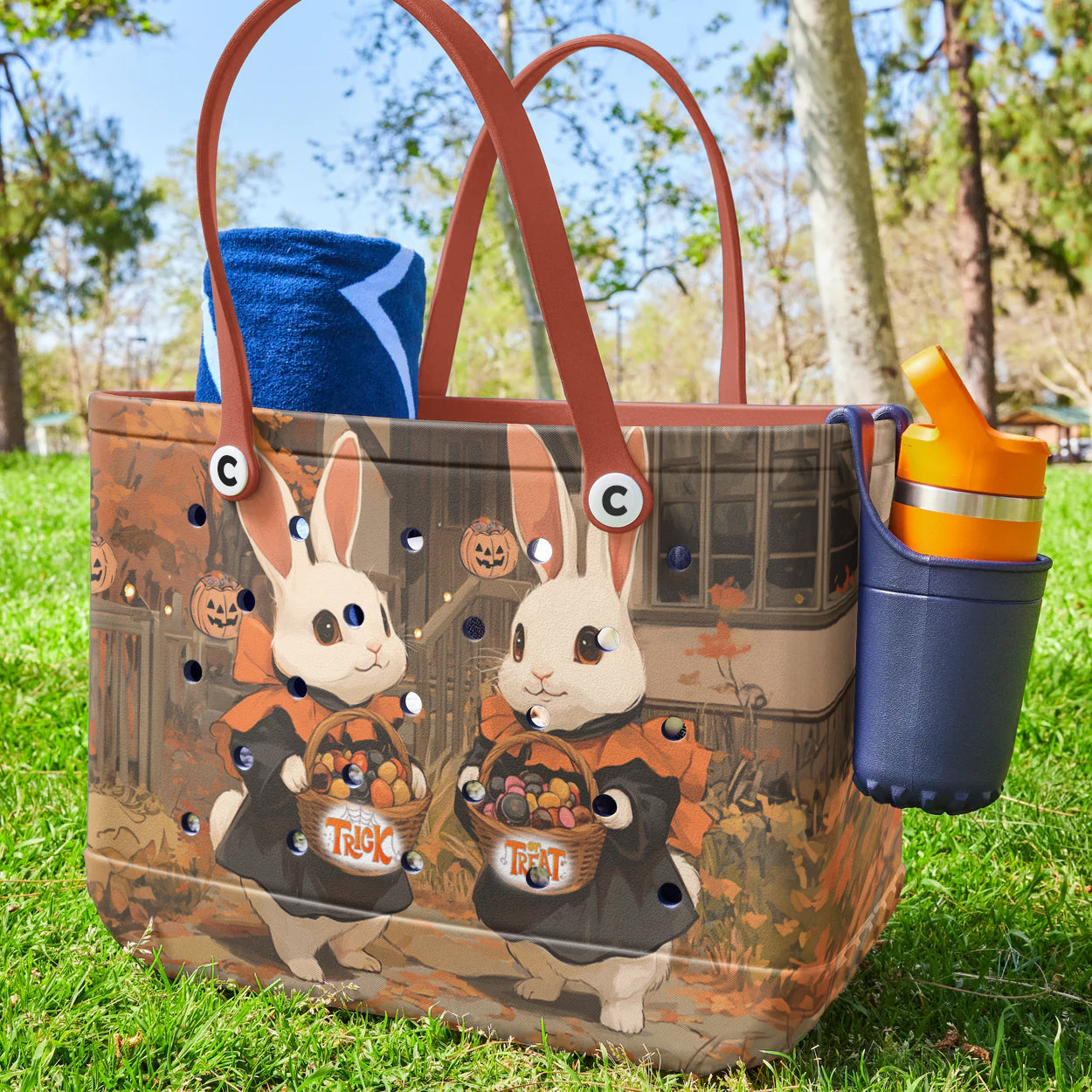 Ceeprints Cee™ Bag Trick-or-Treat Bunnies