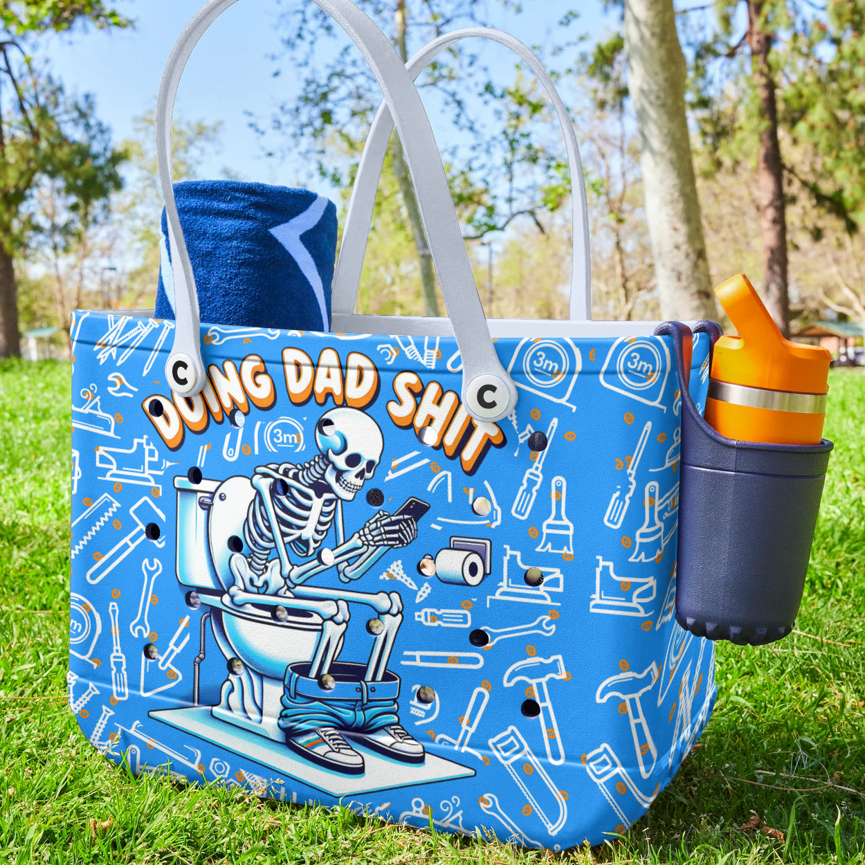 Ceeprints Cee™ Bag Sarcastic Skeleton