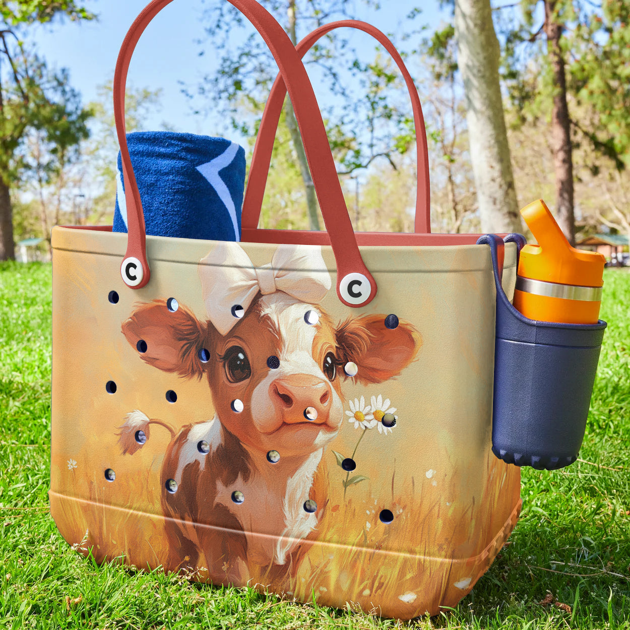 Ceeprints Cee™ Bag Charm Cow