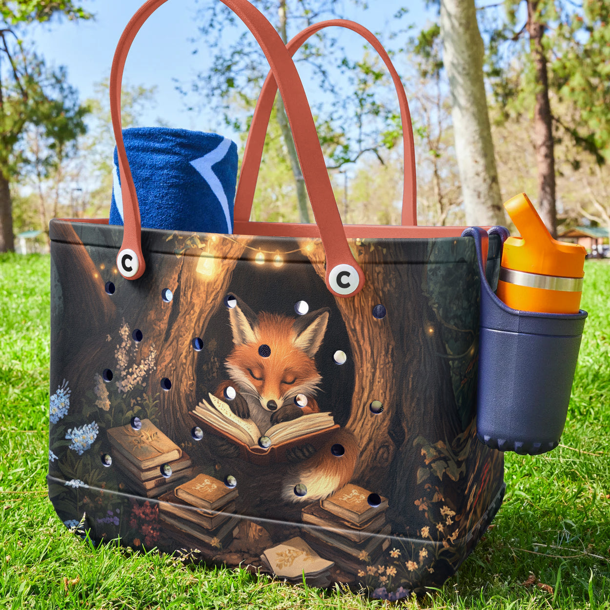 Ceeprints Cee™ Bag Reading Fox