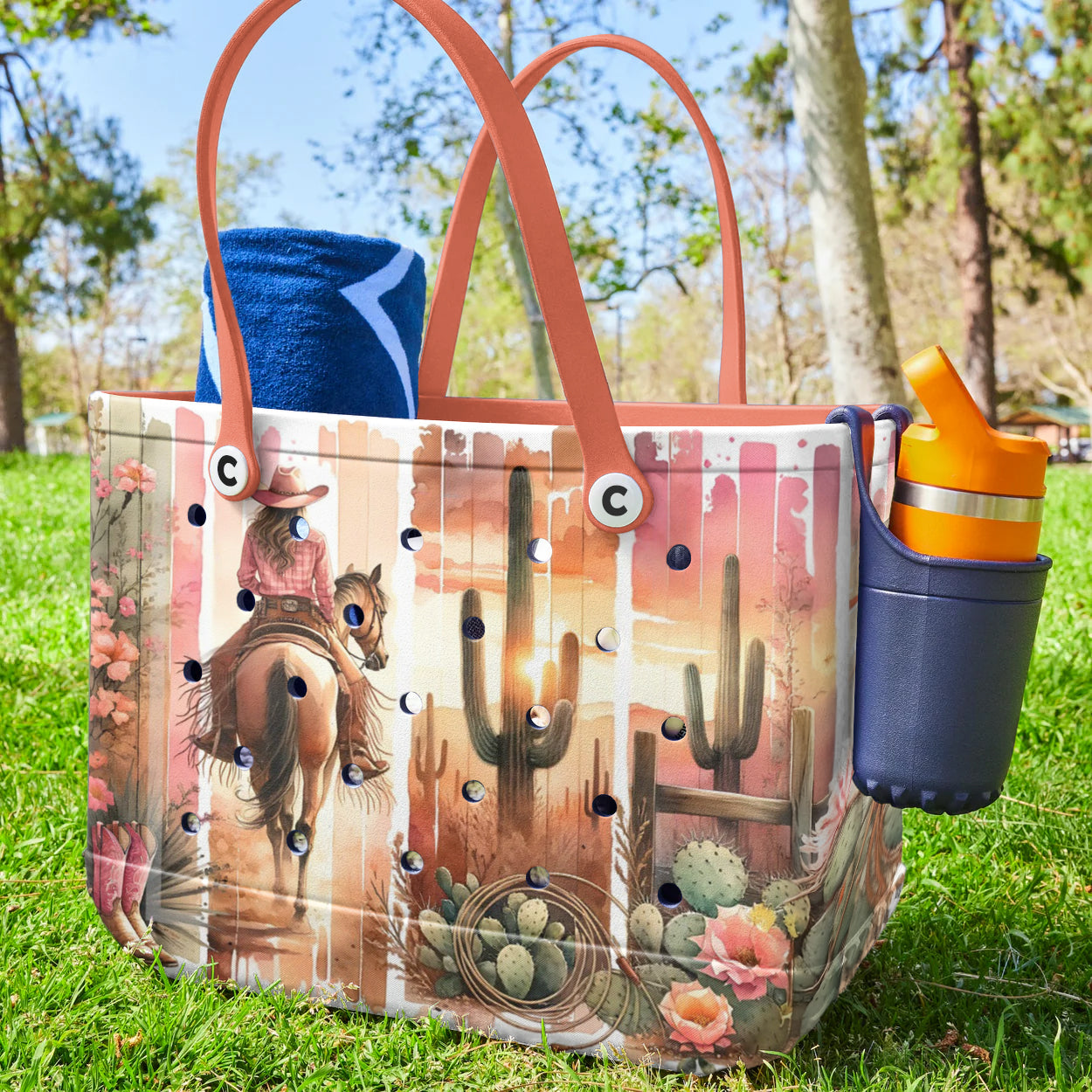 Ceeprints Cee™ Bag Saddle Sunset Vibes