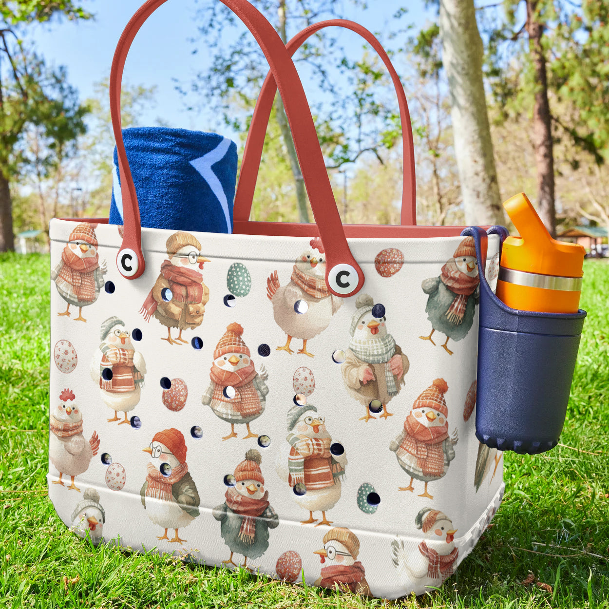 Ceeprints Cee™ Bag Fluffy Hens