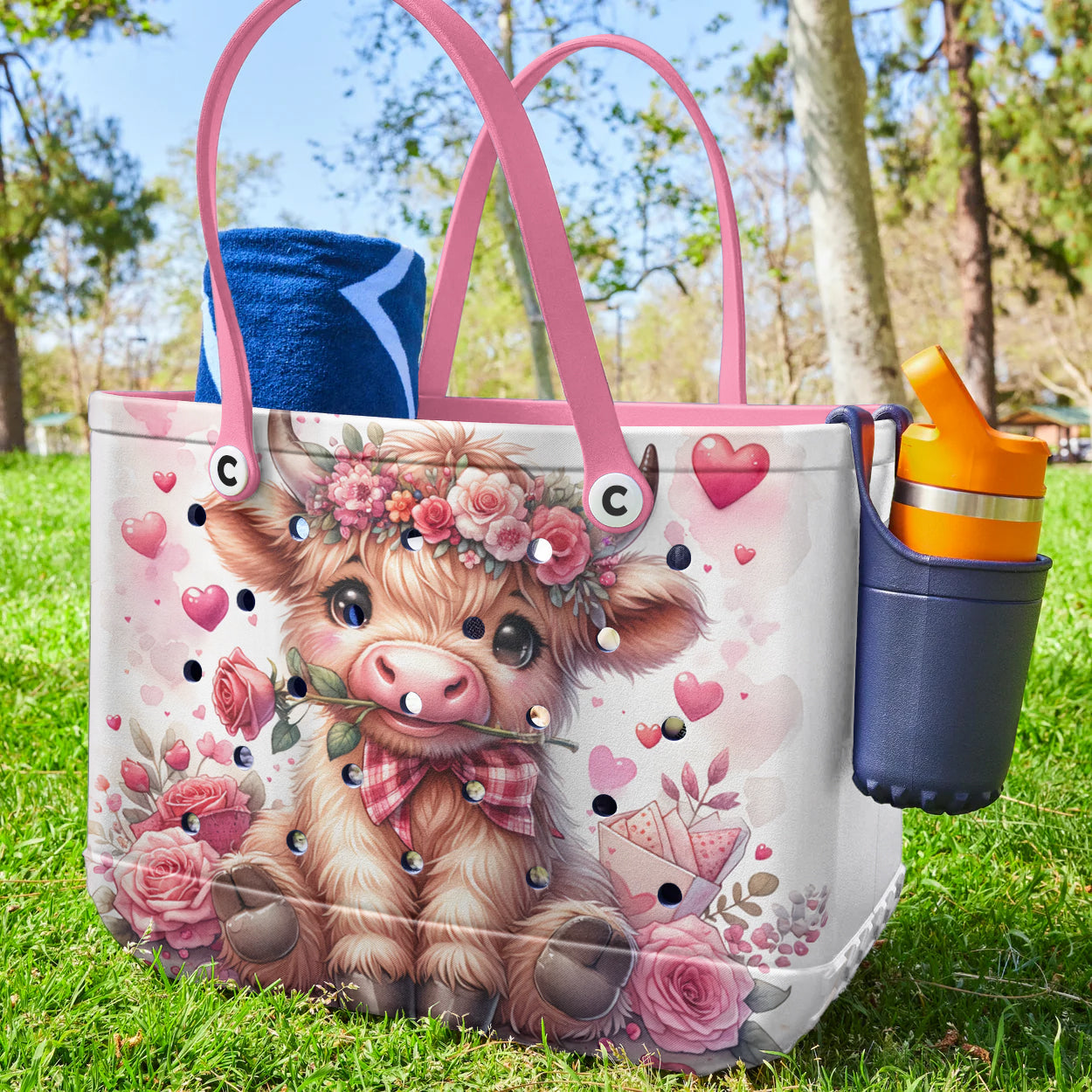 Ceeprints Cee™ Bag Highland Cow Valentines