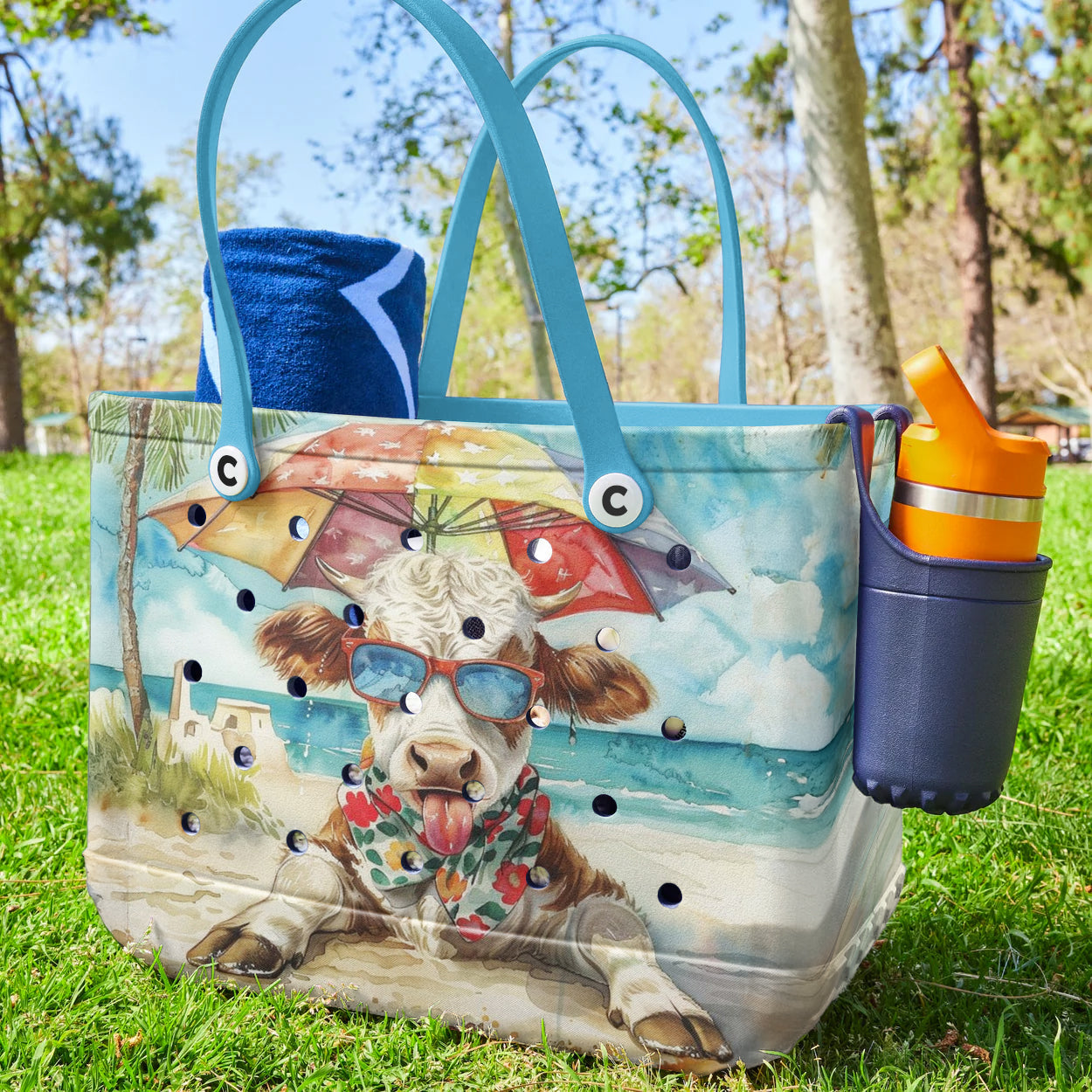 Ceeprints Cee™ Bag Beachy Cow Vibes