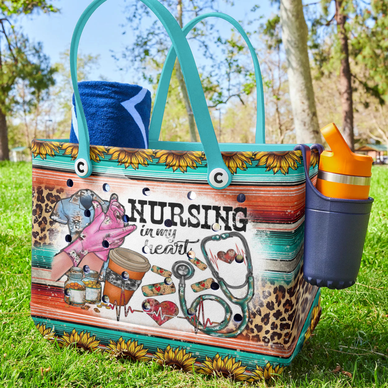 Ceeprints Cee™ Bag Sunflowers Healer