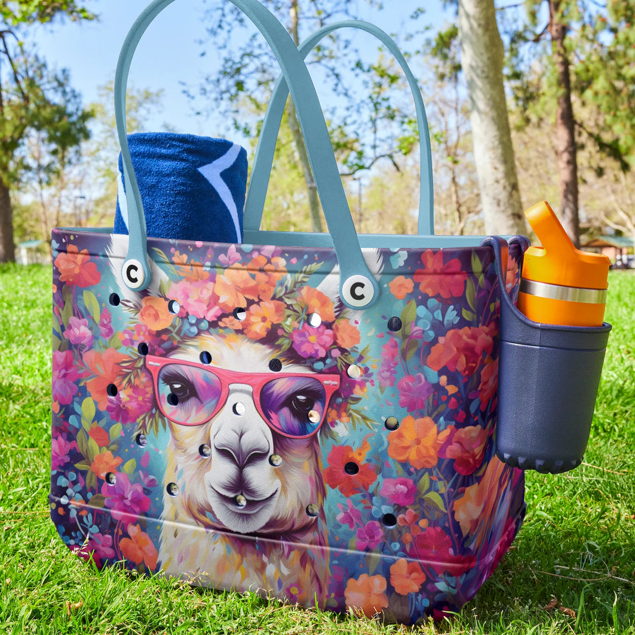Ceeprints Cee™ Bag Boho Bloom Llama