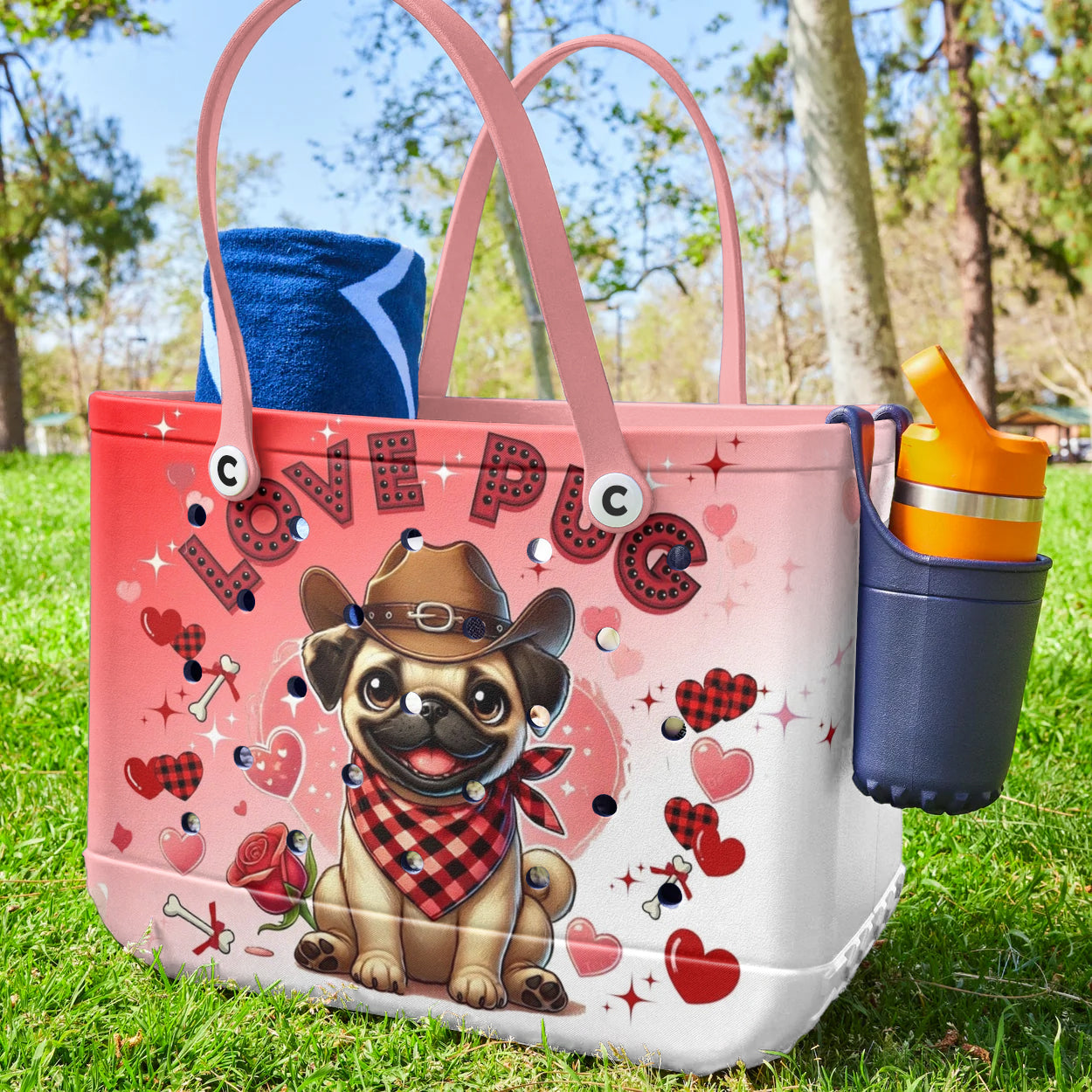 Ceeprints Cee™ Bag Pug's Valentines