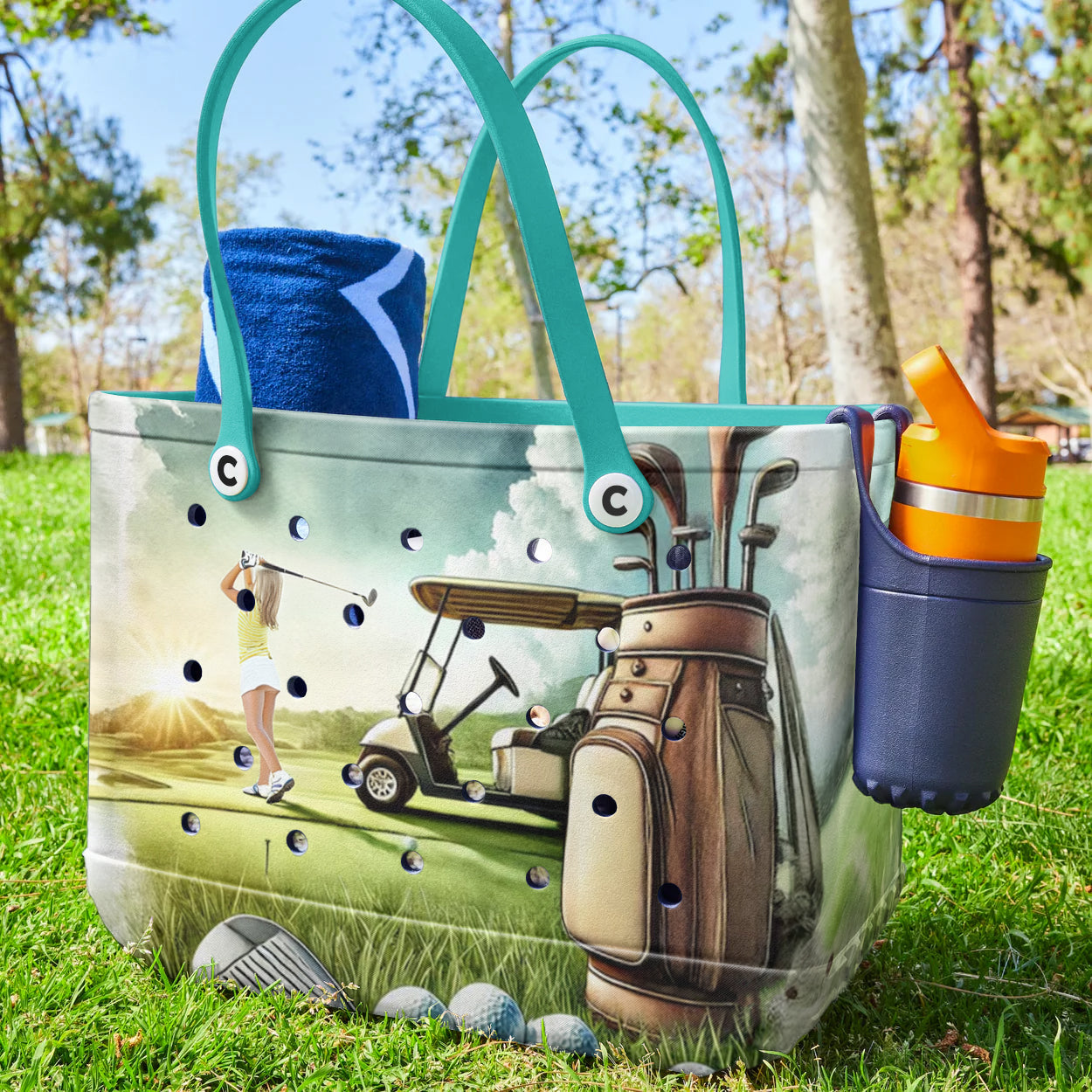 Ceeprints Cee™ Bag Fairway Dreams