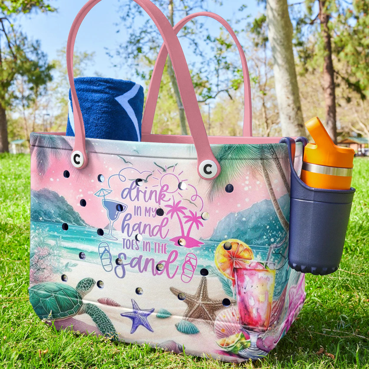 Ceeprints Cee™ Bag Sip, Sun & Sea