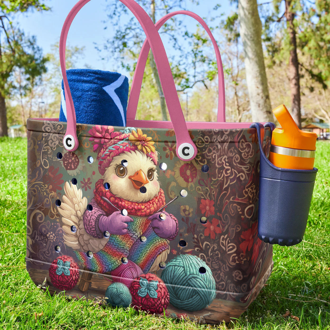 Ceeprints Cee™ Bag Crochet Hen