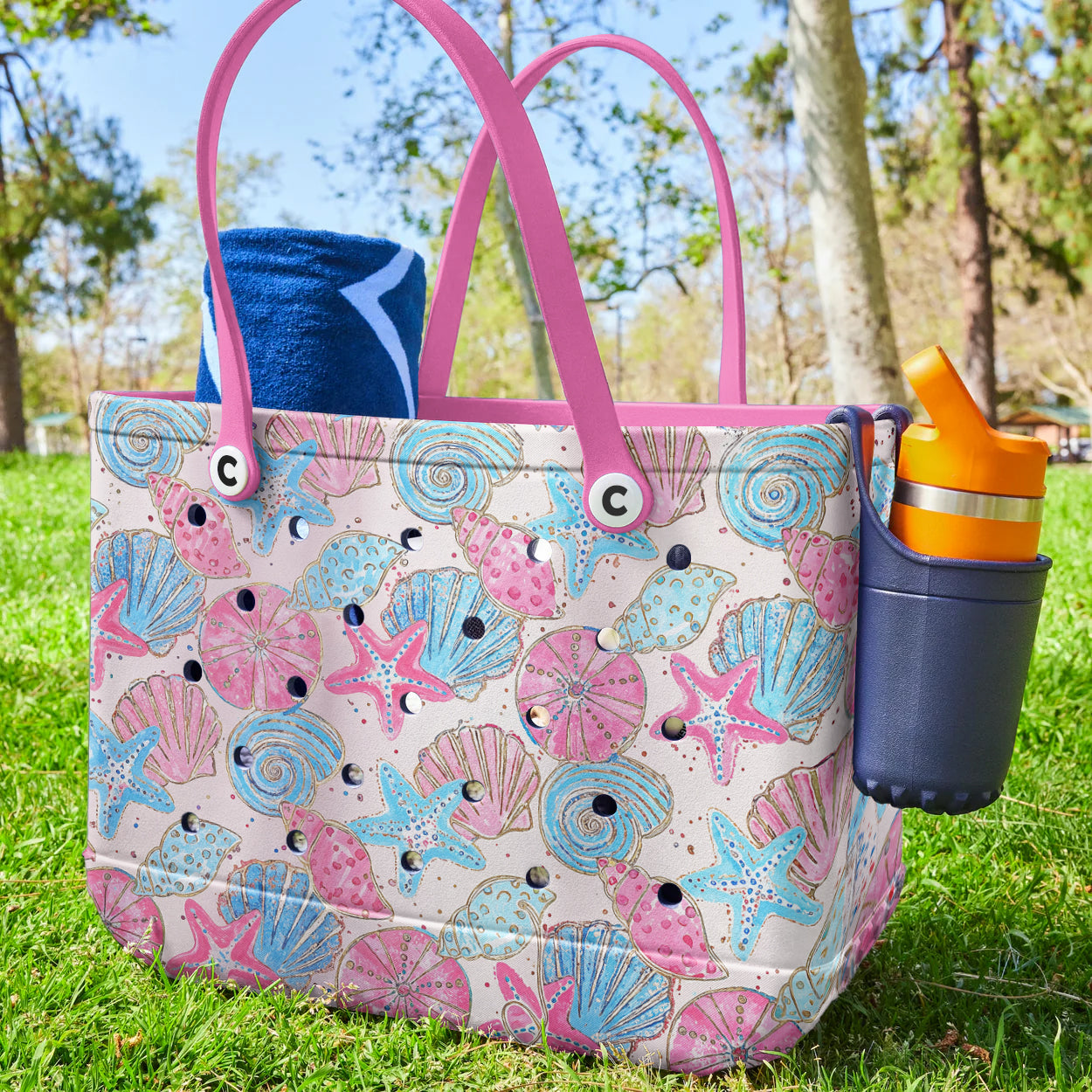 Ceeprints Cee™ Bag Seashells Seamless
