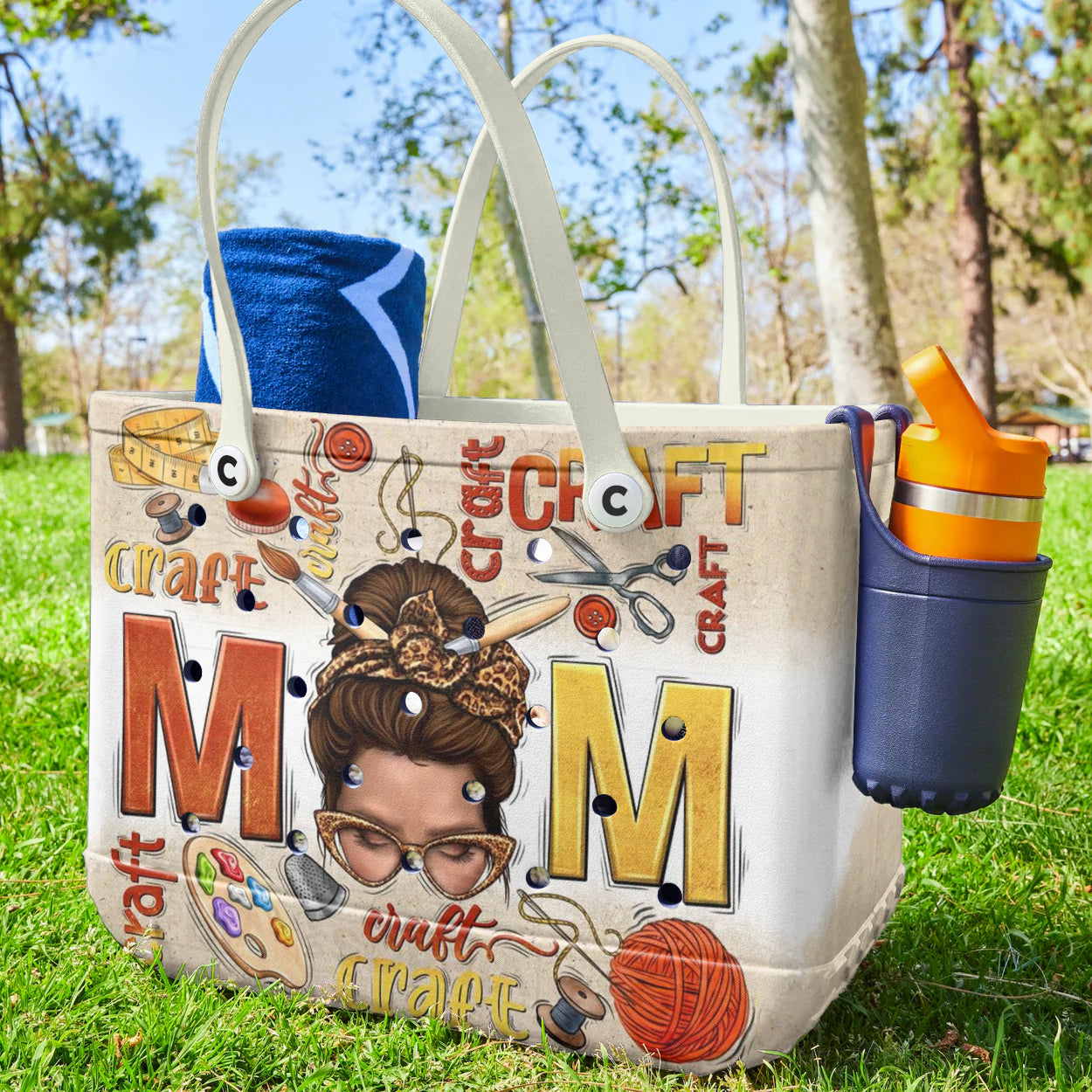 Ceeprints Cee™ Bag Messy Bun, Crafty Fun
