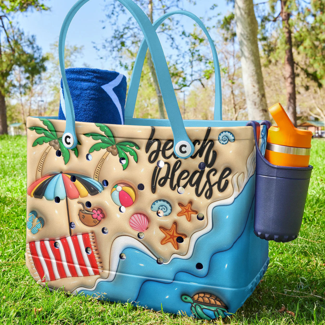 Ceeprints Cee™ Bag Beach Please