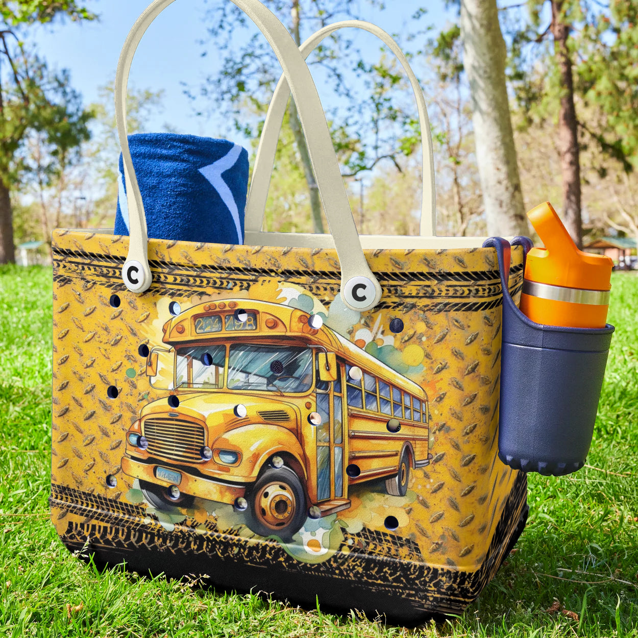 Ceeprints Cee™ Bag Schoolbus Yellow
