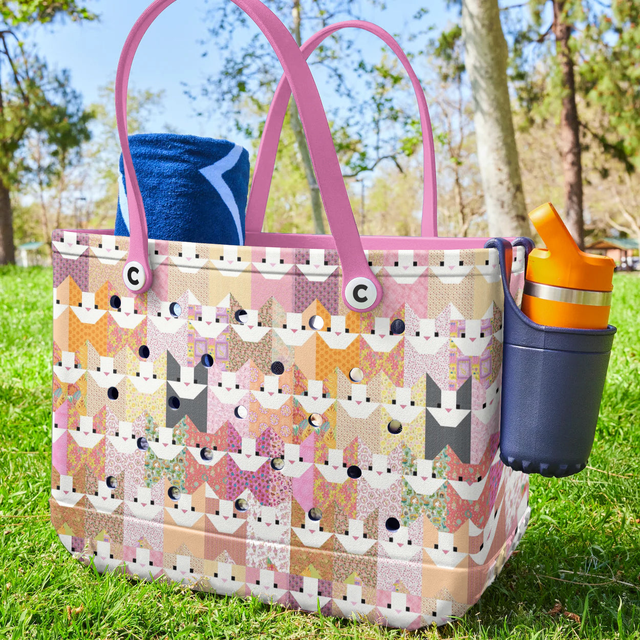 Ceeprints Cee™ Bag Purr-ty in Pink