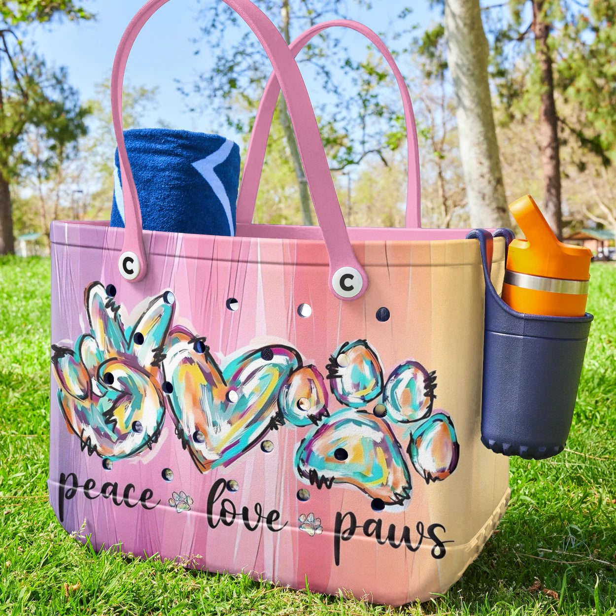 Ceeprints Cee™ Bag Peace Love Paws