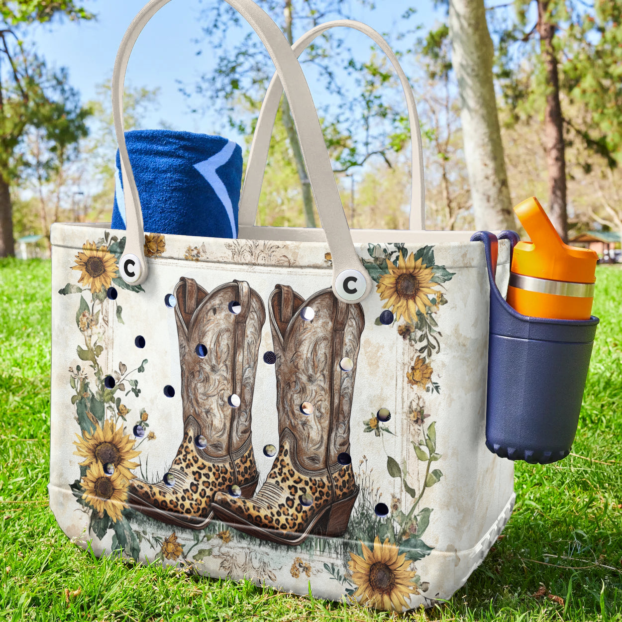 Ceeprints Cee™ Bag Boots & Blooms