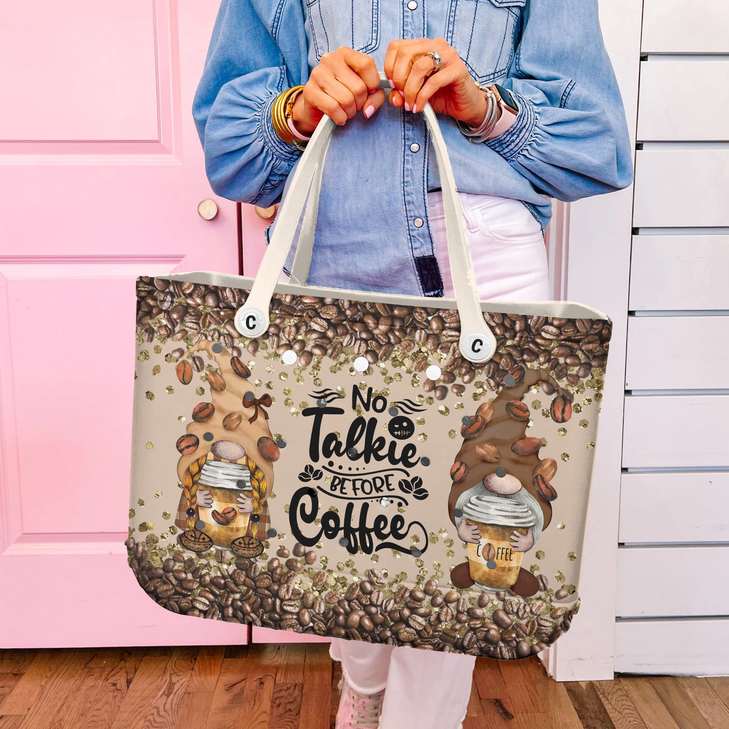 Ceeprints Cee™ Bag No Talkie Gnomes