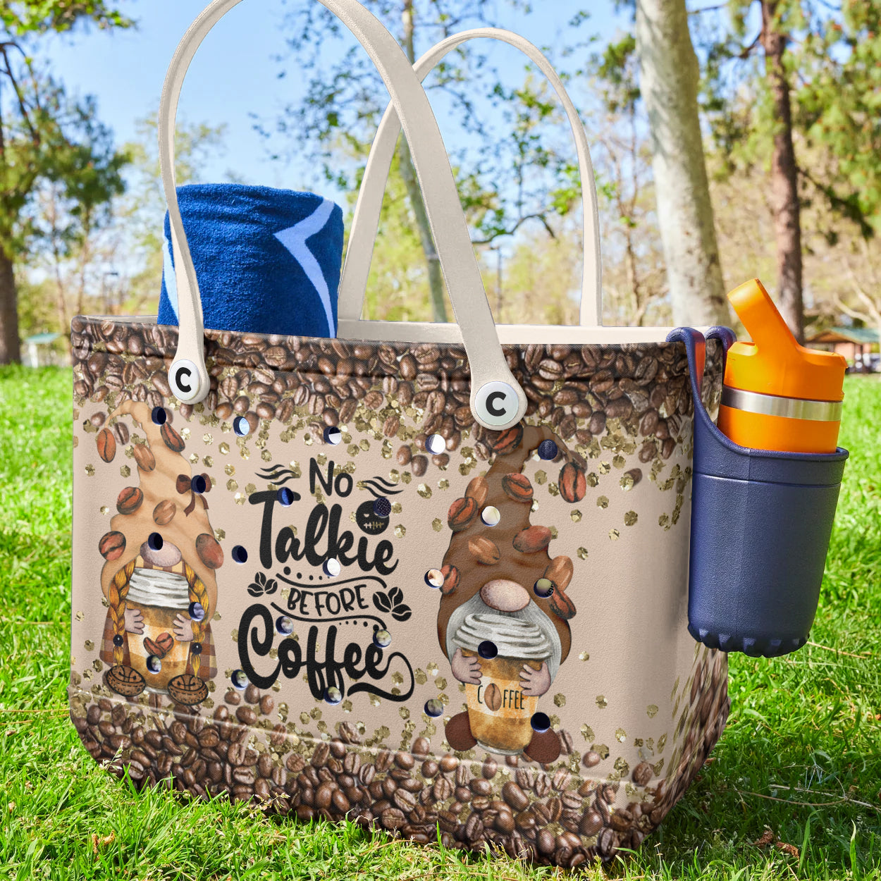 Ceeprints Cee™ Bag No Talkie Gnomes
